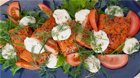 Stenbiderens fiskebord